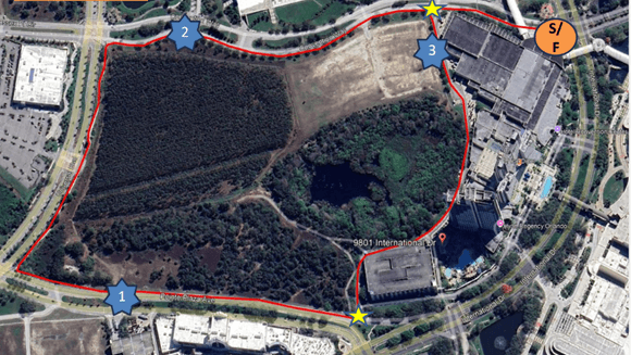 5K course image